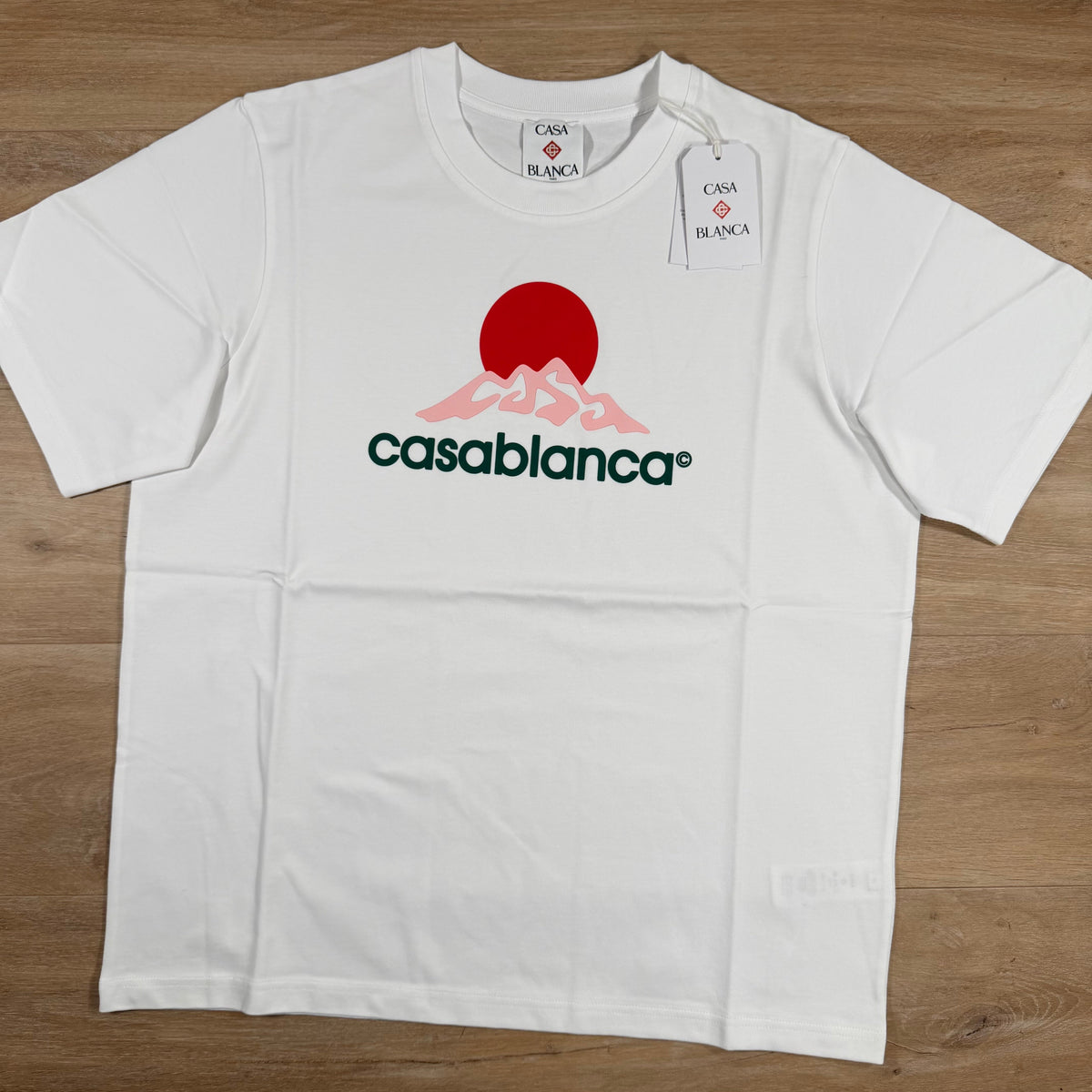 Casablanca Montagne T-Shirt in White