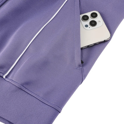 Manchester United 2025/26 Purple Training Tracksuit Kit (Top+Pants)