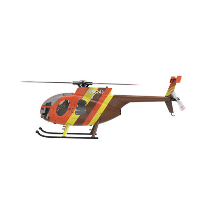 YUXIANG F118S MH-6 Little Bird 1/16 Scale 250-Class FPV RC Military Helicopter 5-Blade Flybarless GPS RTF