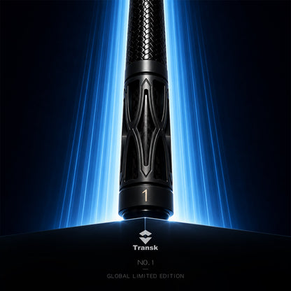 TRANSK Global Collector's Edition Metal Carbon Fiber Pool Cue - No.01, Only 10 Pieces Worldwide