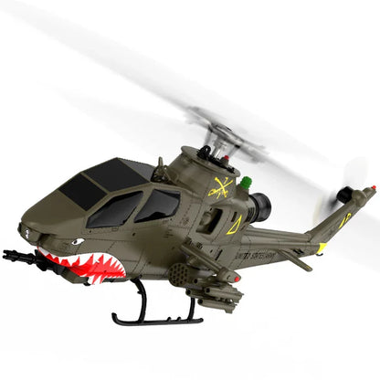 YUXIANG F112S AH-1 Cobra RC Helicopter 1:32 Scale 9CH GPS Optical Flow Altitude Hold