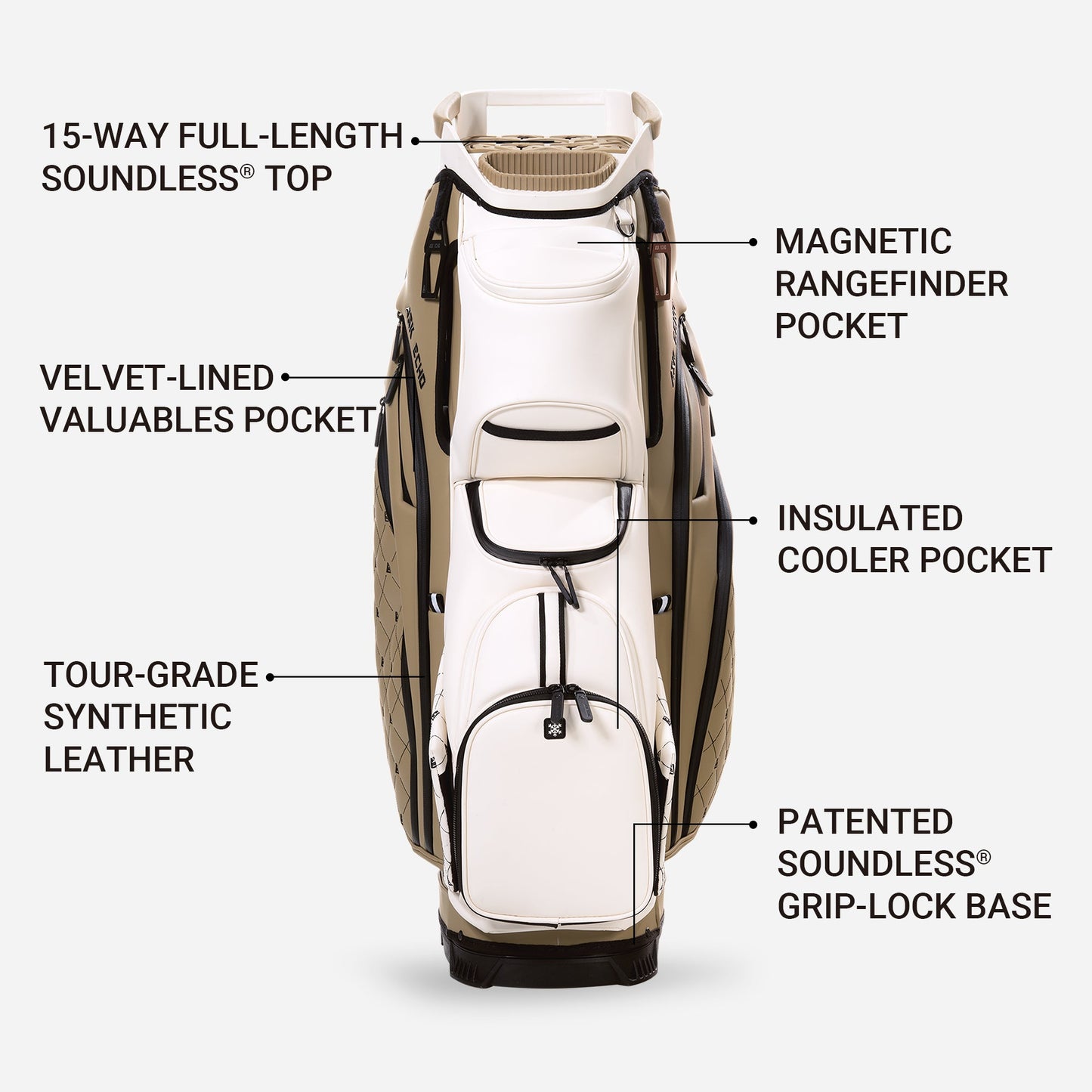 Soundless Lux Cart Bag