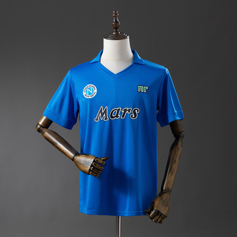 Napoli Jersey 1989-90 Home Retro Football Kit