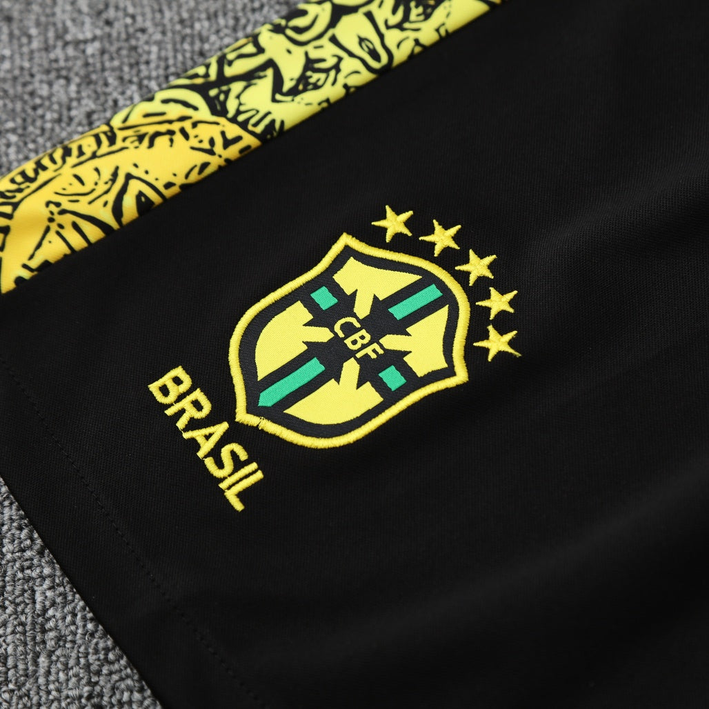Brazil Vest Set Training Tracksuits 25/26 Football Kit Soccer Jersey