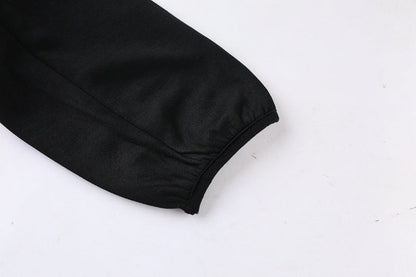 Hoodie Jacket Set 2025/26 Black Orange