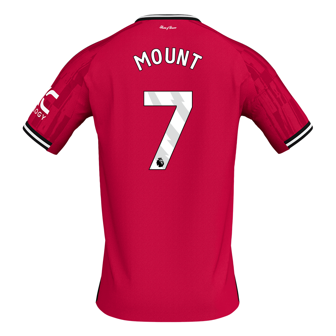 MOUNT #7 Mens Manchester United Home Jersey 2025/26 [PREMIUM]