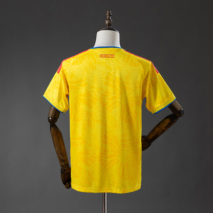 Colombia Home Jersey 2026 World Cup Football Kit Soccer Shirt