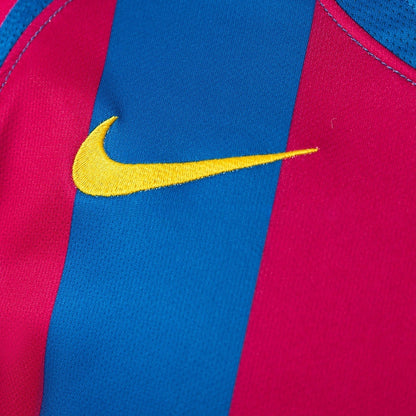 Barcelona Jersey 2005-06 Home Retro Football Kit