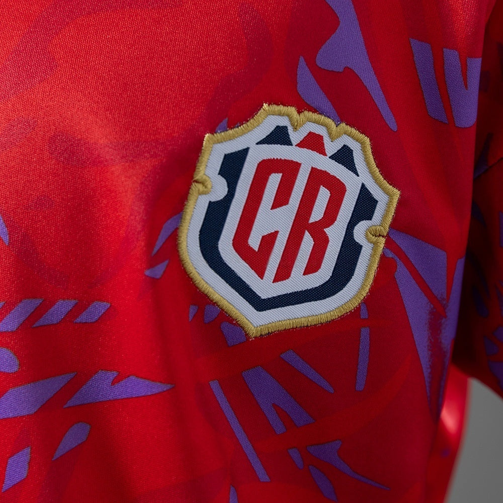 Kids Costa Rica Home Jersey 2026 Football Kit Soccer Shirt