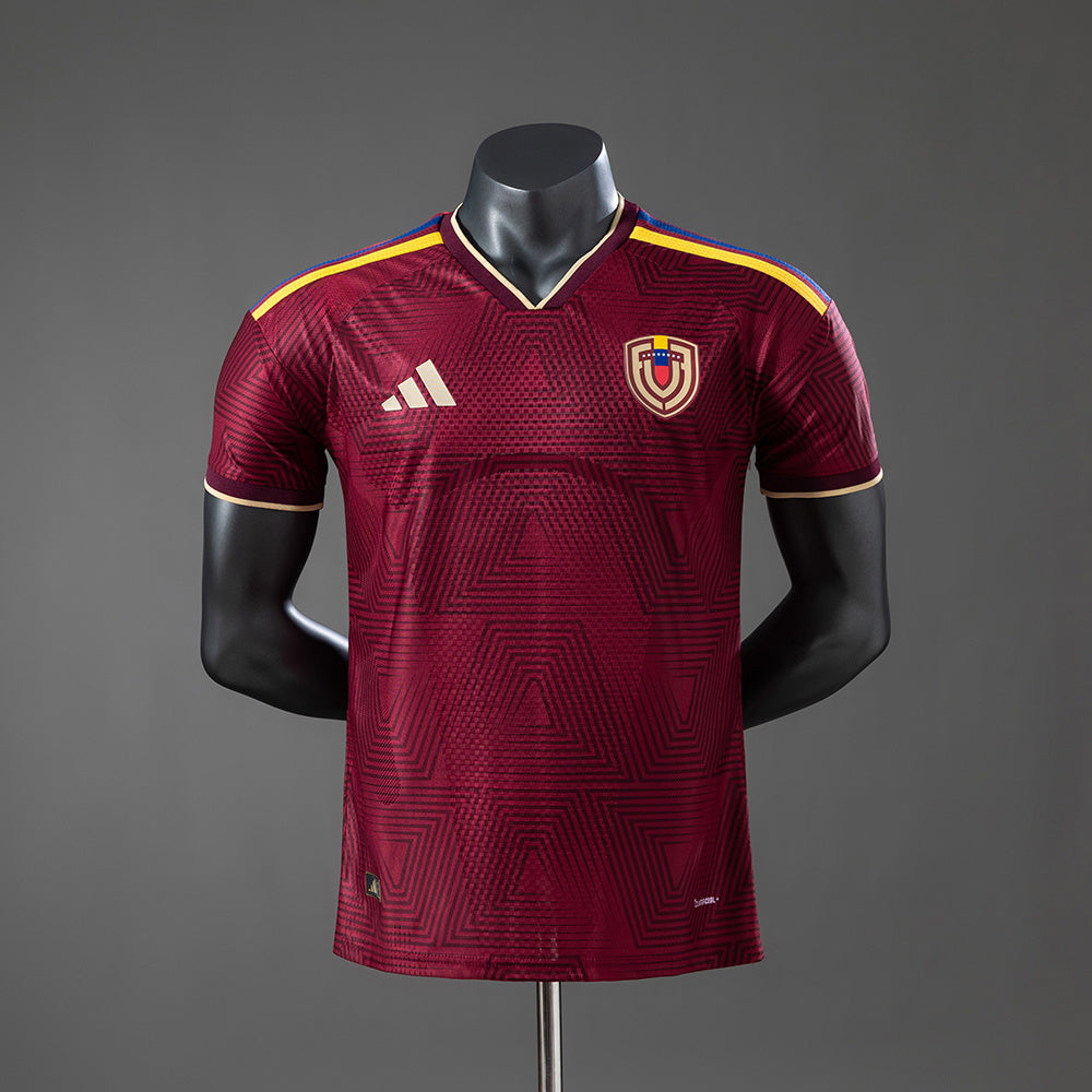 Player Version Venezuela Home Jersey 2026 World Cup Football Kit Soccer Shirt