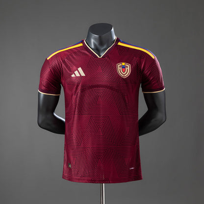 Player Version Venezuela Home Jersey 2026 World Cup Football Kit Soccer Shirt