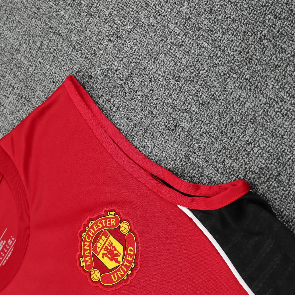 Manchester United Vest Set Training Tracksuits 25/26 Football Kit Soccer Jersey