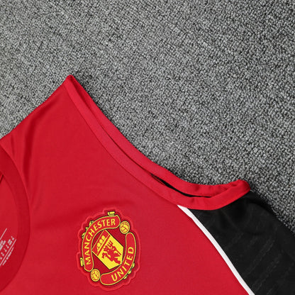 Manchester United Vest Set Training Tracksuits 25/26 Football Kit Soccer Jersey