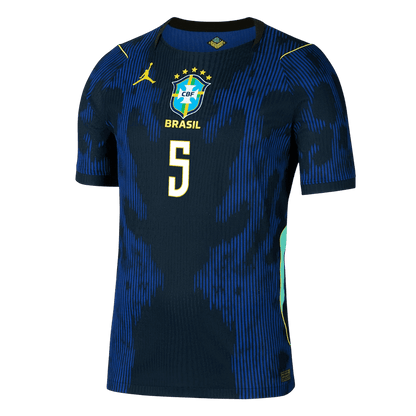 CASEMIRO #5 Mens Brazil World Cup Away Jersey 2026 - Player Version (Slim Fit)