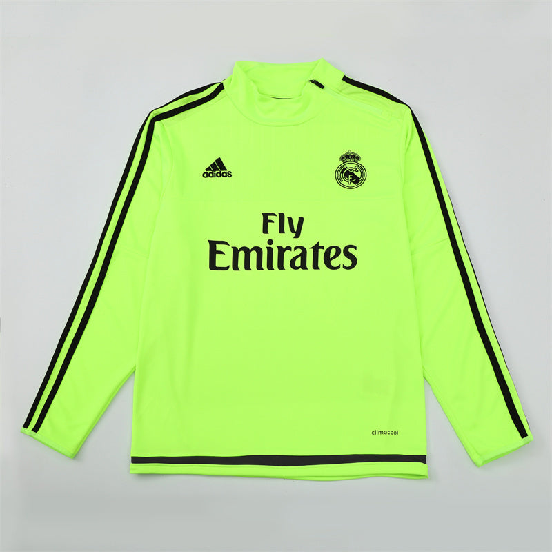 Retro Real Madrid Training Tracksuits 2015-16 Football Kit Soccer Jersey