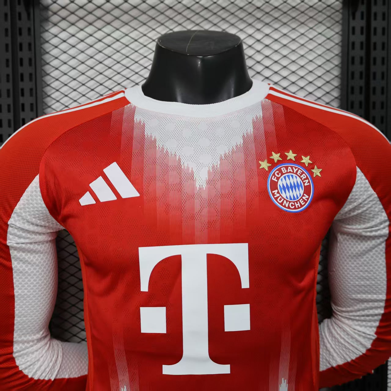 Player Version Bayern Munich Jersey 25/26 Home Long Sleeves Football Kit Soccer Jersey