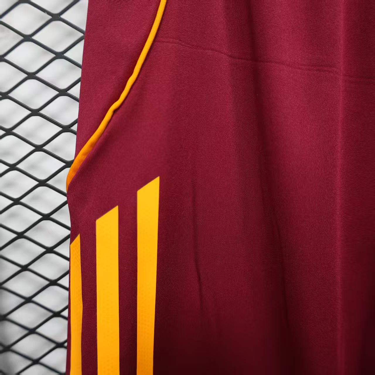Player Version AS Roma Shorts 25/26 Home Football Kit Soccer Shorts