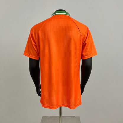 Retro Ireland Jersey 1997 Orange Football Kit Soccer Jersey