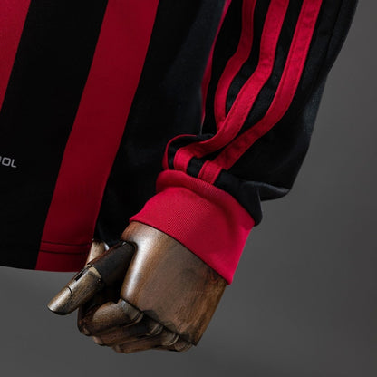 AC Milan Jersey 2013 2014 Retro Home Football Kit Long Sleeves