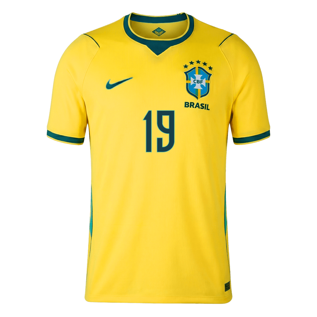 ENDRICK #19 Mens Brazil World Cup Home Jersey 2026 [PREMIUM]