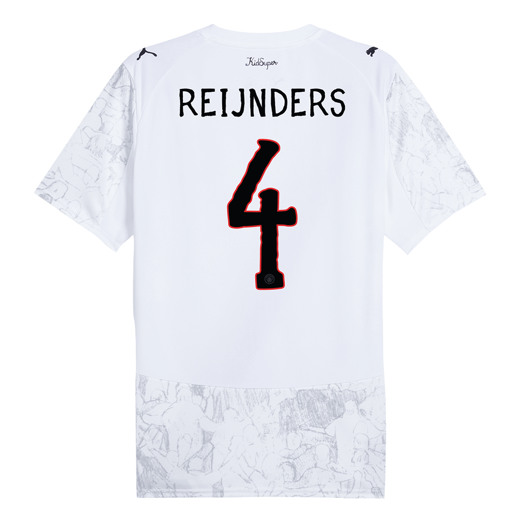 REIJNDERS #4 Mens Manchester City World Cup Jersey 2025/26