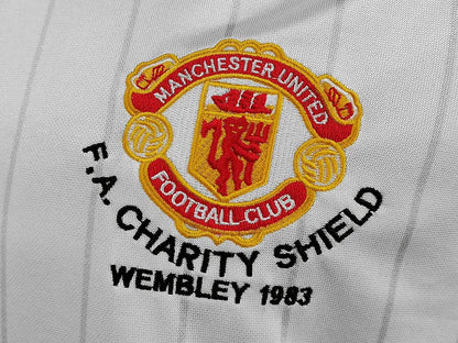 Manchester United Retro Jersey 1983 Away Football Jersey Soccer Shirt