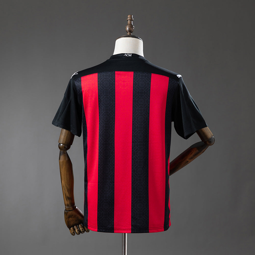 AC Milan Home Jersey 2020-21 Retro Football Kit Soccer Jersey