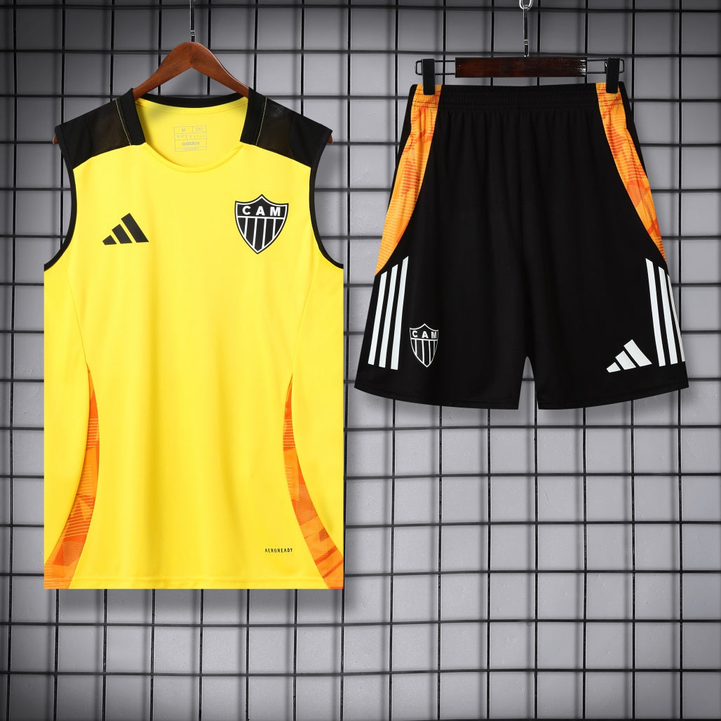 Mineiro Vest Set Training Tracksuits 25/26 Football Kit Soccer Jersey