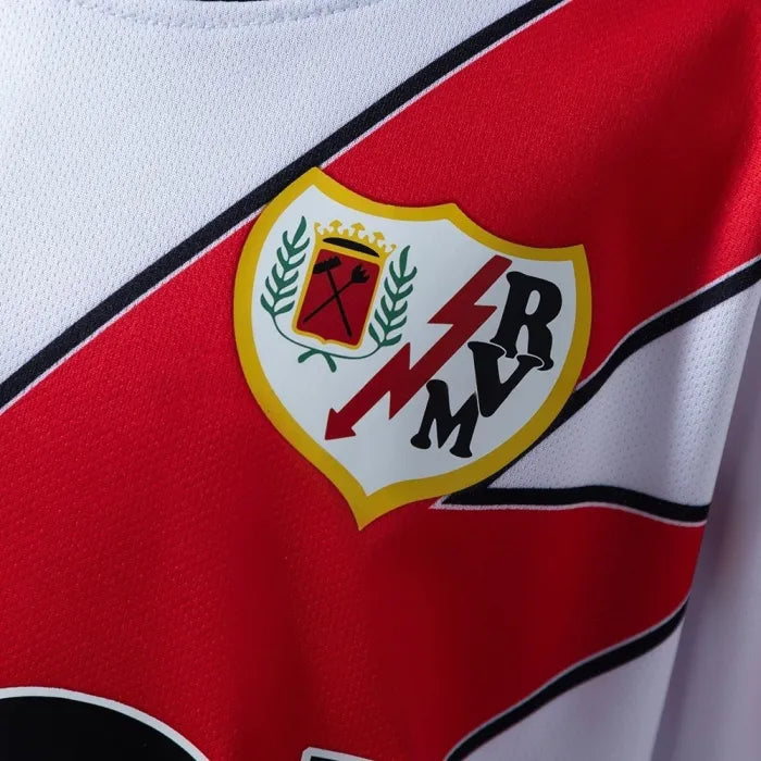 Kids Rayo Vallecano Jersey 2025/26 Home Football Kit