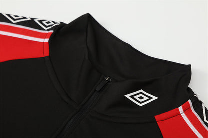 Retro Manchester United Training Tracksuits 1998-99 Football Kit Soccer Jersey