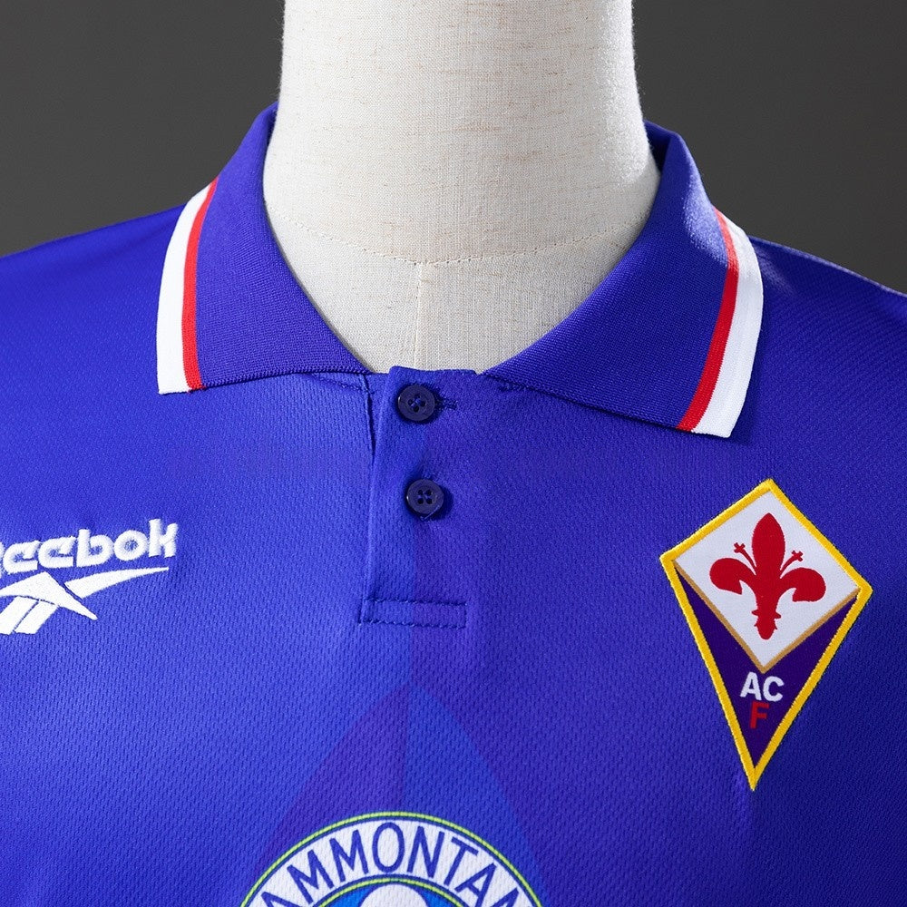 Fiorentina Jersey 1997-98 Home Retro Football Kit