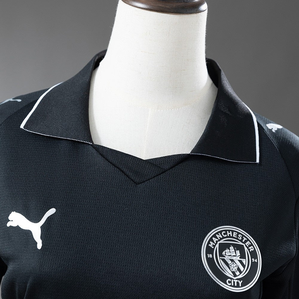 Women Manchester City Jersey 25/26 Away Football Kit Soccer Jersey