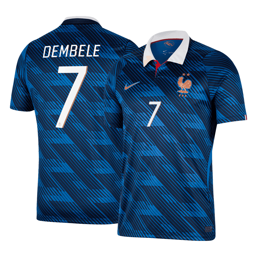 DEMBELE #7 Mens France World Cup Home Jersey 2026