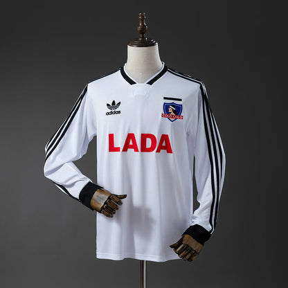 Colo Colo Jersey 1991 Home Retro Football Kit Long Sleeves