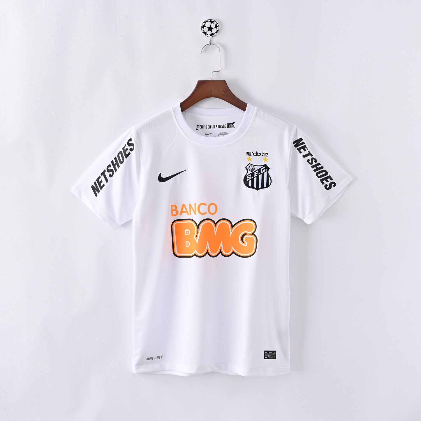 Retro Santos Jersey 12/13 Home Football Kit Soccer Shirt Neymar JR