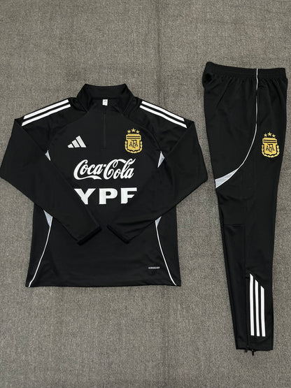 Kids Argentina Training Tracksuits 25/26 Football Kit Soccer Jersey