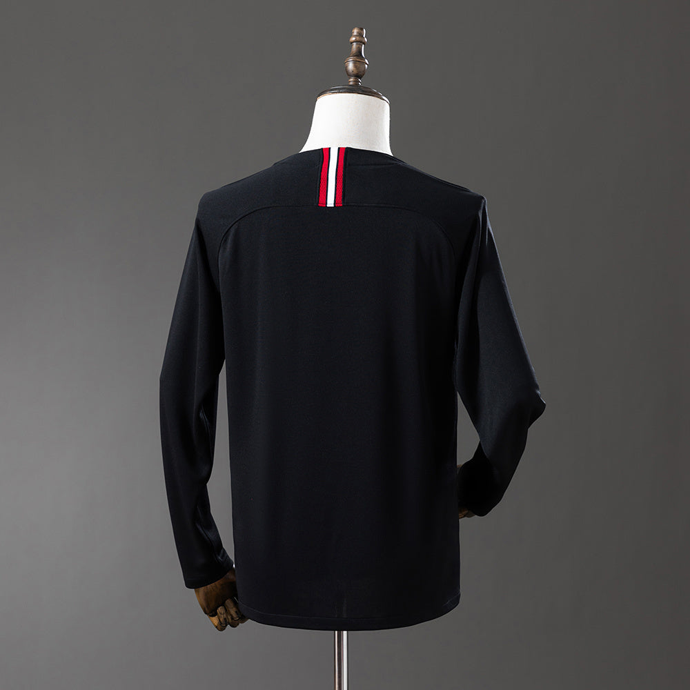 PSG Jersey 2018/19 Third Football Retro Kit Long Sleeves