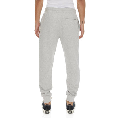 KAPPA LOGO FLEECE ZANOK SWEATPANTS- Grey