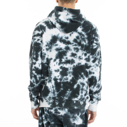 KAPPA AUTHENTIC DERTUC 2 PULLOVER HOODIE-BLACK/WHITE