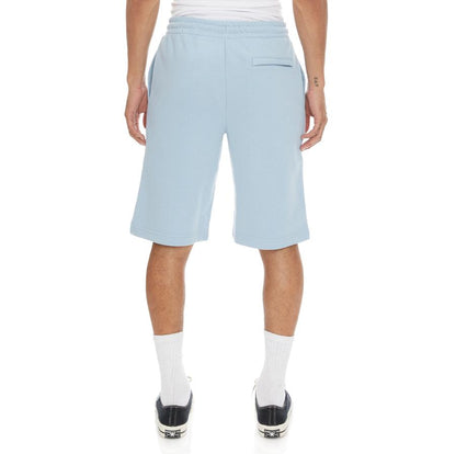 KAPPA LOGO FLEECE MABOK SHORTS - BLUE LT