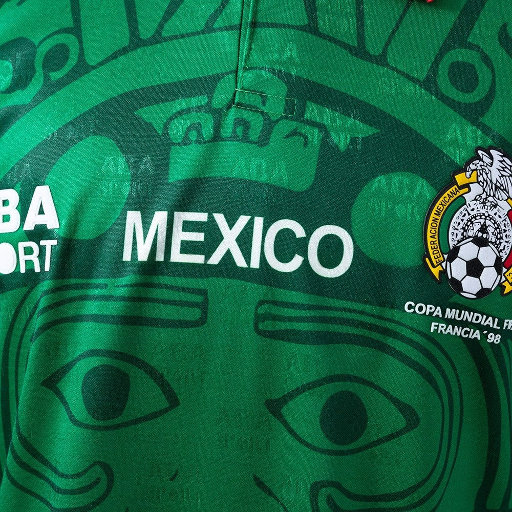 Mexico Jersey 1998 Home Retro Football Kit