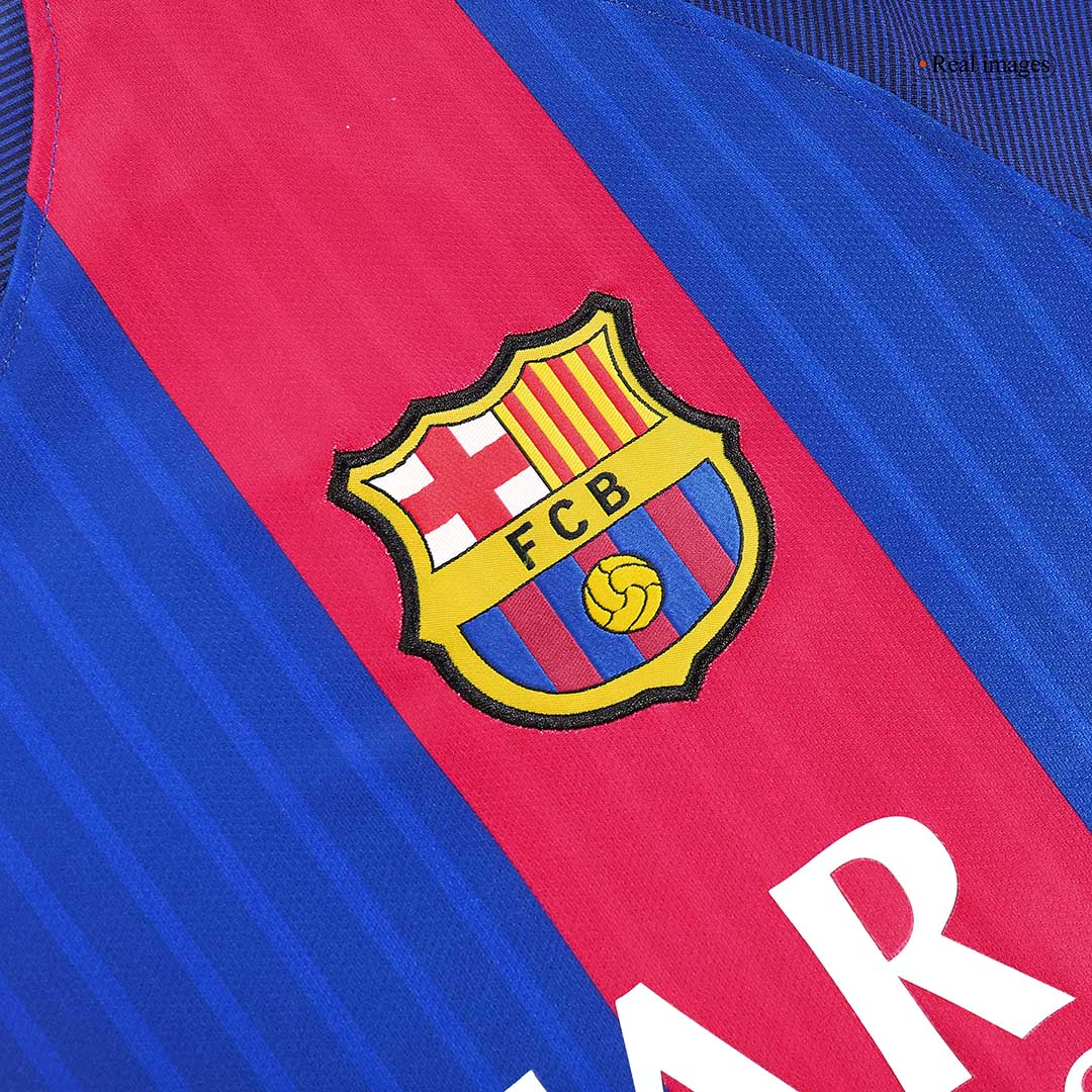 Retro MESSI #10 2016/17 Mens Barcelona Home Jersey