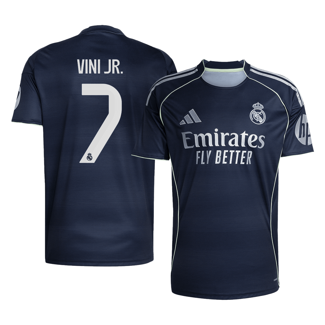 VINI JR. #7 Mens Real Madrid Away Jersey 2025/26 [PREMIUM]