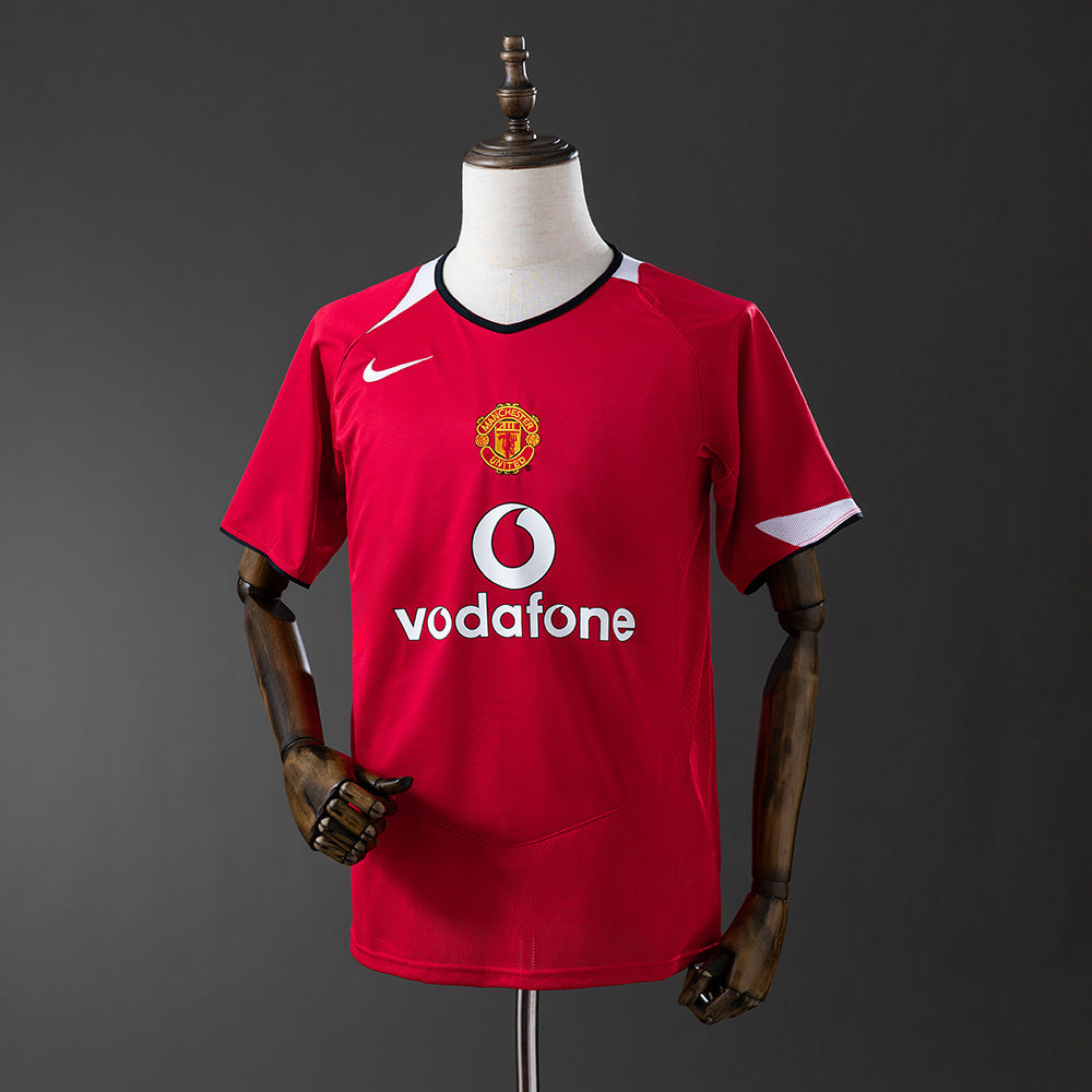 Manchester United Jersey 2004-06 Home Retro Football Kit