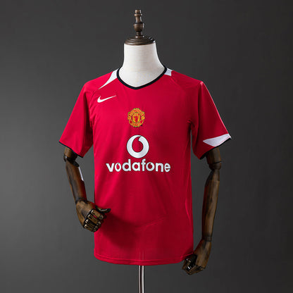Manchester United Jersey 2004-06 Home Retro Football Kit
