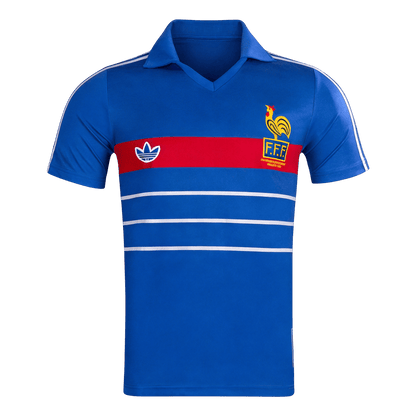 Retro 1984 Mens France Home Jersey