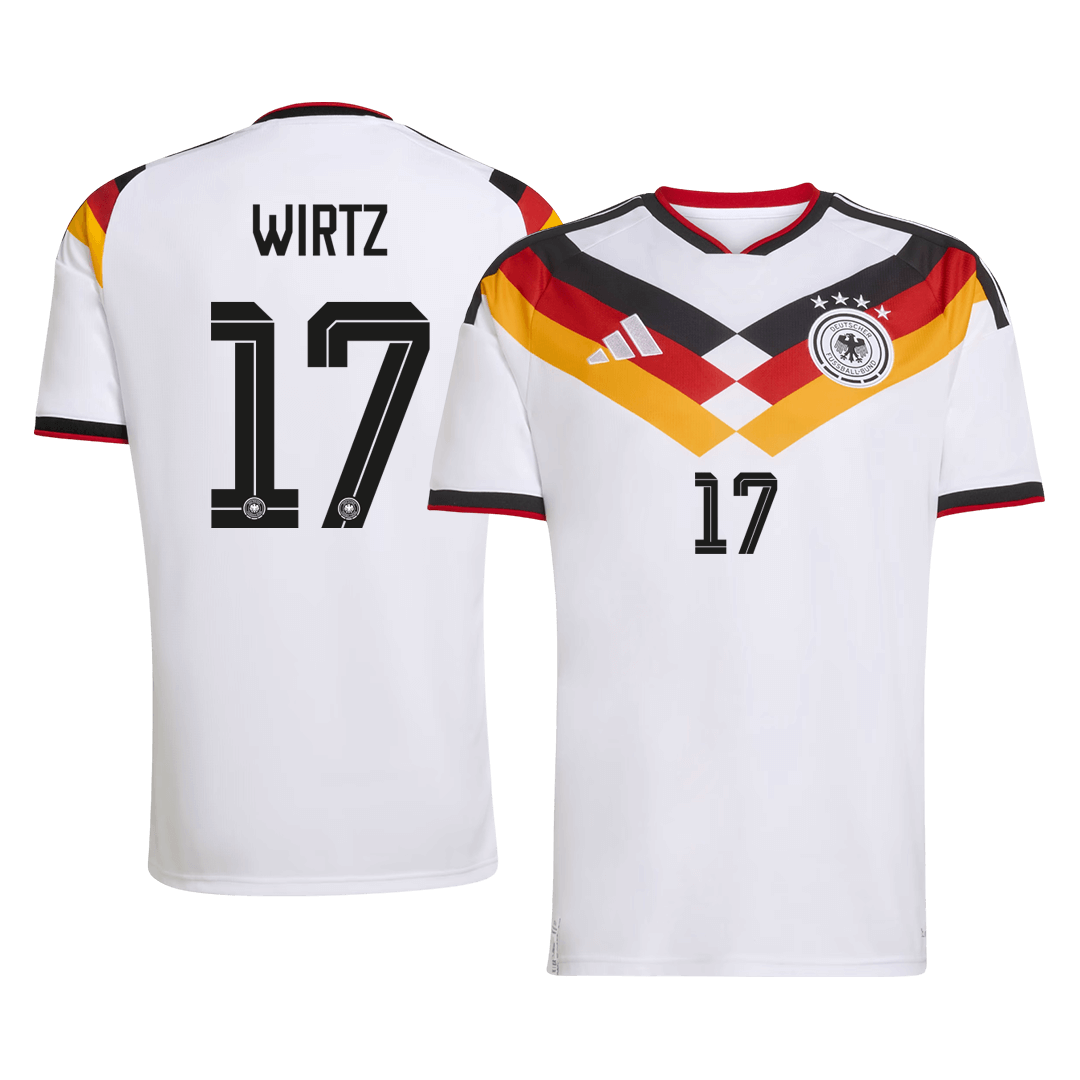 WIRTZ #17 Mens Germany World Cup Home Jersey 2026