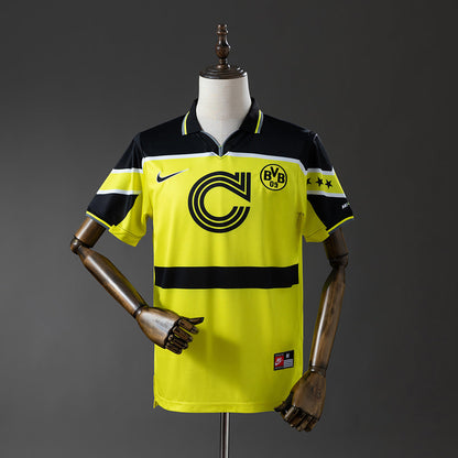 Dortmund Jersey 1996-97 Home Retro Football Kit