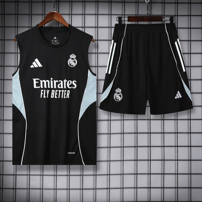 Real Madrid Vest Set Training Tracksuits 25/26 Football Kit Soccer Jersey