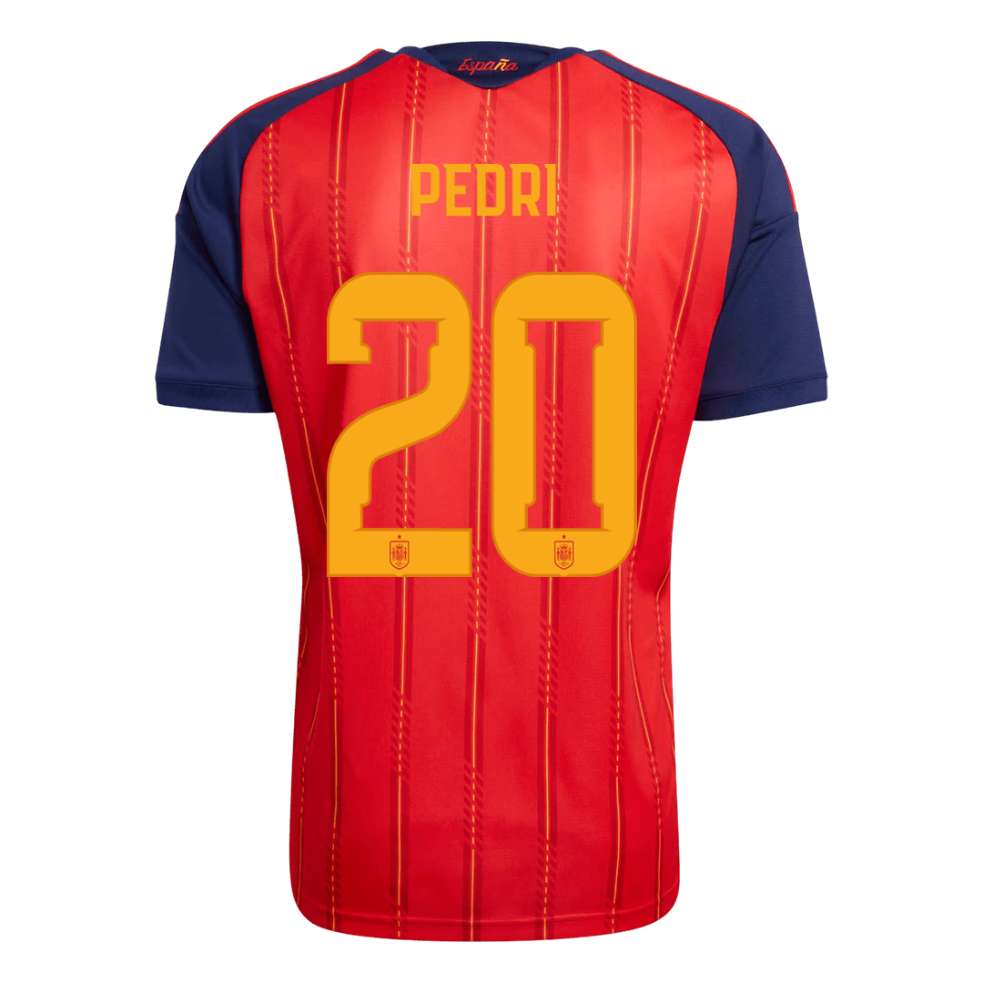 PEDRI #20 Mens Spain World Cup Home Jersey 2026 [PREMIUM]